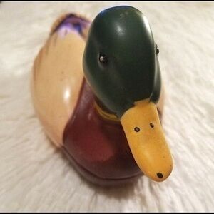 Vintage Avon Mallard Duck Keepsake Dish